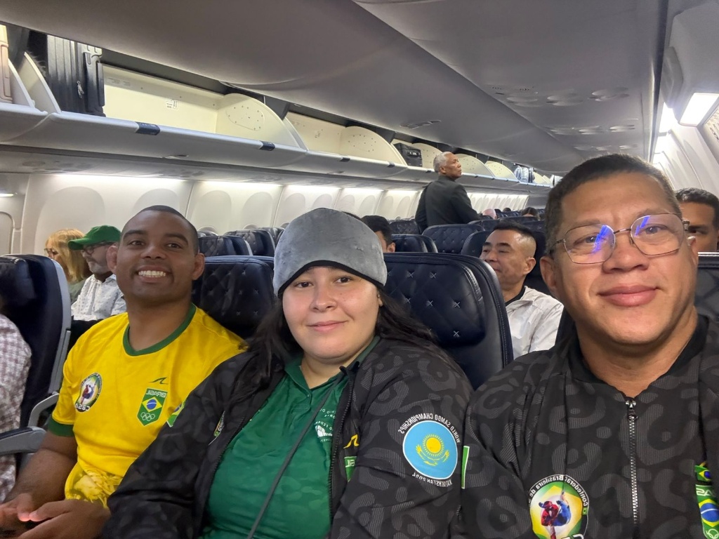 Delegação Brasileira a caminho da Costa Rica
